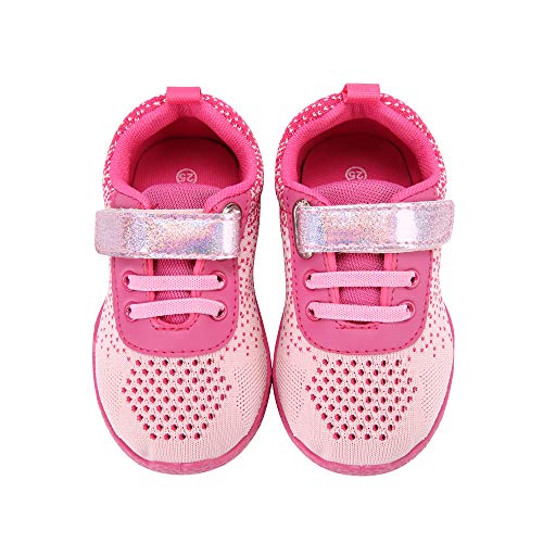 Mallofusa Toddler Running Shoes Boys Girls Lightweight Breathable Sneakers Washable Strap Athletic Tennis Shoes for Kids' Running Walking3