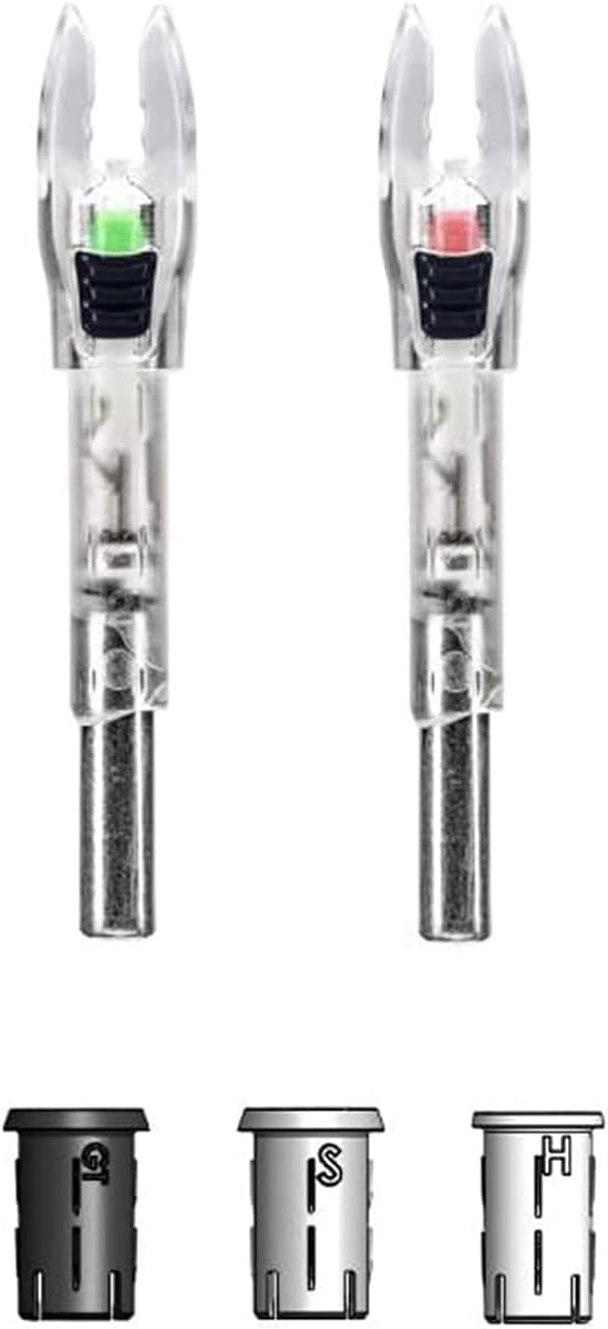 Nockturnal Shift Universal Size Lighted Nock, 2-Pack