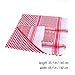 ABOOFAN Mens Cover Shawls Scarf Arabia Headscarf Red and White Arab Shemagh Head Scarf Saudi Headwear