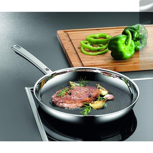 WMF Profi Resist Bratpfanne 24 cm – Pfanne mit kratzfester Wabenstruktur – Ansicht 2