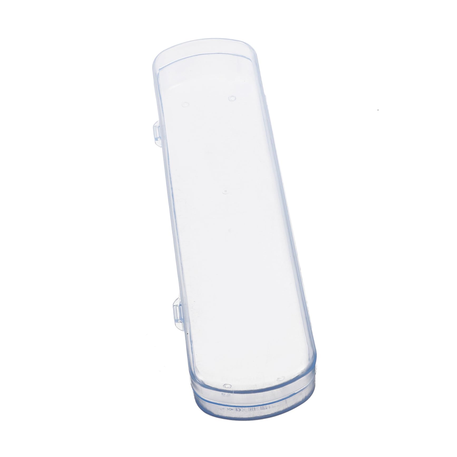 GOOHOCHY Portable Toothbrush Holder Toothpaste Case Rectangular Travel Storage Box for Camping Business and Travel Material Design Blue Color