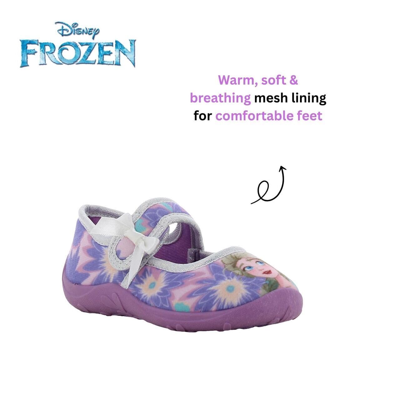Leomil Frozen Fille Chaussons Ballerines Enfants, Idéal pour la maison et la Maternelle