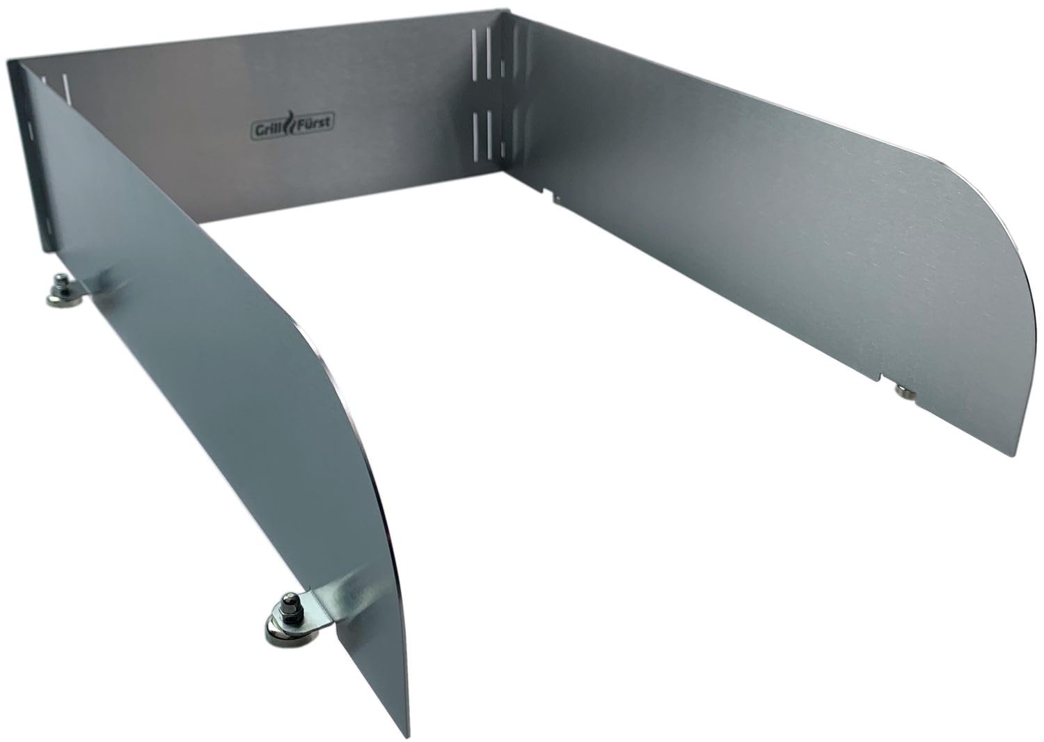 Grillfürst magnetischer Windschutz aus Edelstahl für Grill-Seitenbrenner & Infrarotbrenner