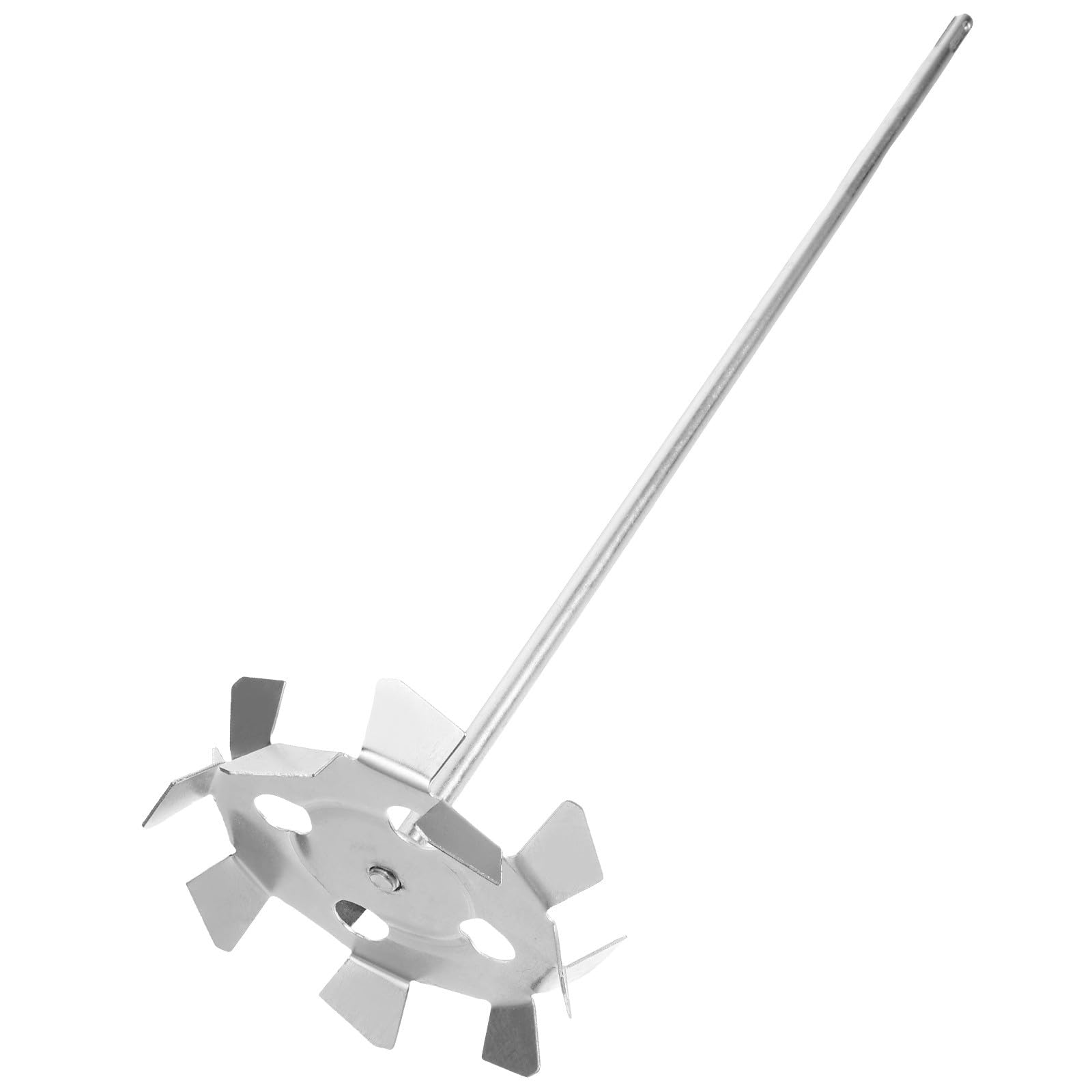 Hemobllo Mélangeur à Plâtre Agitateur Métallique pour Perceuse Tige de Mélange Rapide Outil de Chantier pour Ciment et Enduit Professionnel