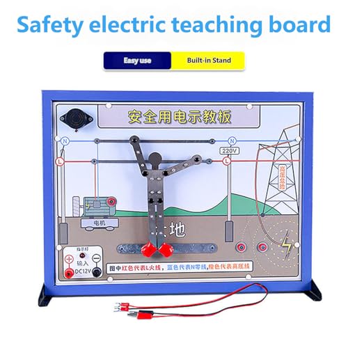 Panel de aprendizaje interactivo de física para proyectos eléctricos escolares 2