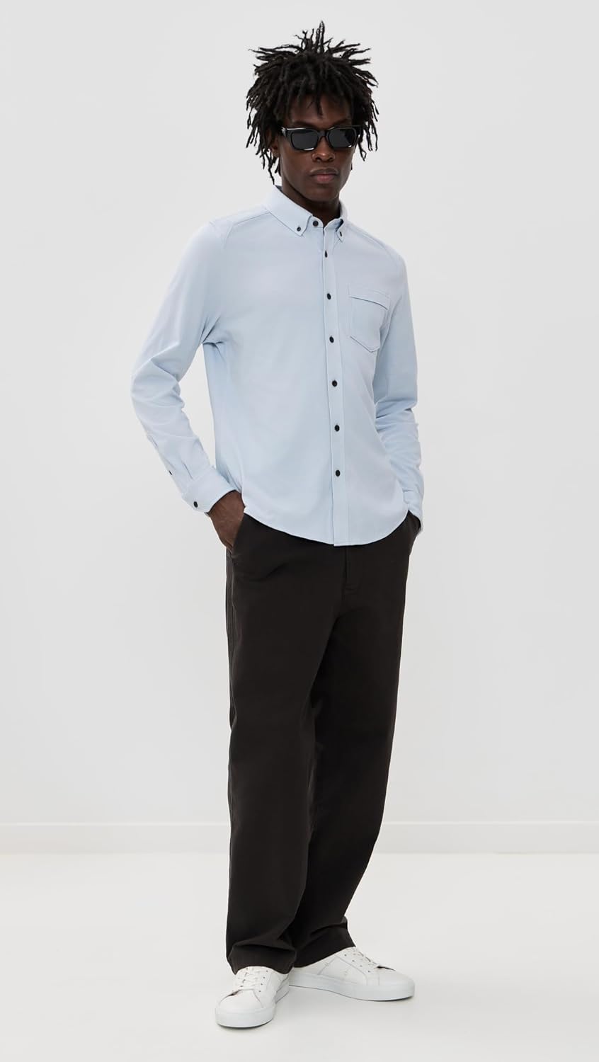 Rhone Men's Effortless Oxford Button Down Shirt - Image 3