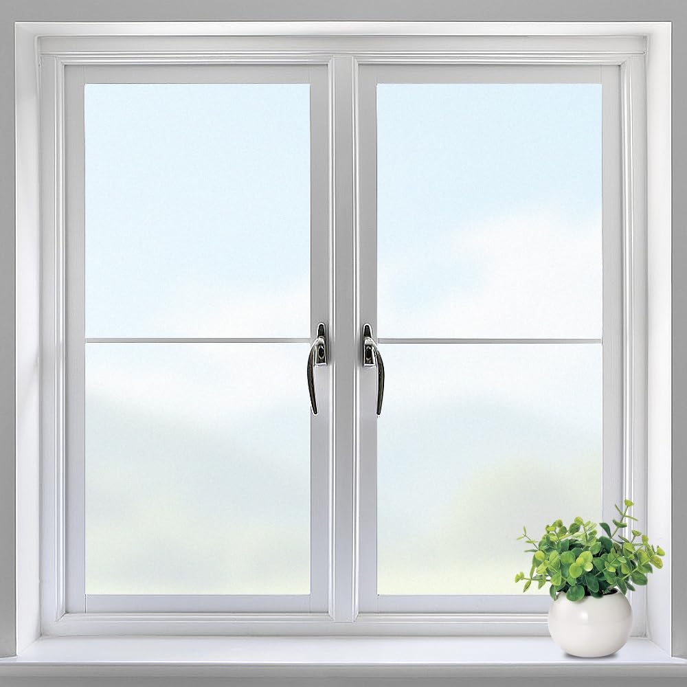 Fmtasx Frosted Glass Window Privacy Film