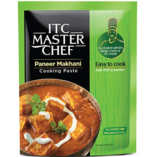 ITC Master Chef Paneer Makhani Cooking Paste 80g, Ready to Cook Spice Mix, Easy to Cook Masala Mix