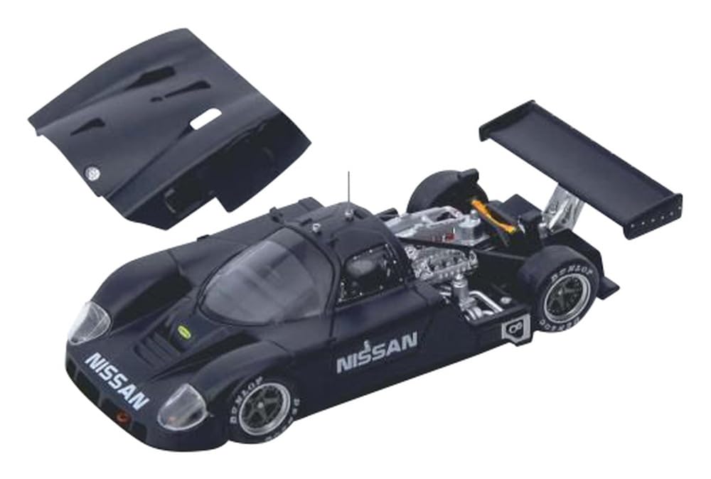 Inno Models R89C Matt Black Shakedown Test at Paul Ricard 1988" 1/64 Diecast Model Car IN64-R89C-LMT1988