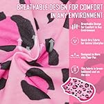 Adorable Pink Leopard Dog Shirt: Lightweight Polyester Cartoon Puppy Vest, Small Medium & Large Dog T-Shirt, Summer Pet Clothes, Cute Dog Apparel, Breathable Dog Tank Top S - Image 4