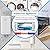 iSpring Whole House Water Filter System, Reduces Sediment, Iron, Hydrogen Sulfide & ED2000 Whole House Water Descaler, Alternative Electronic Salt-Free Hard Water Conditioner