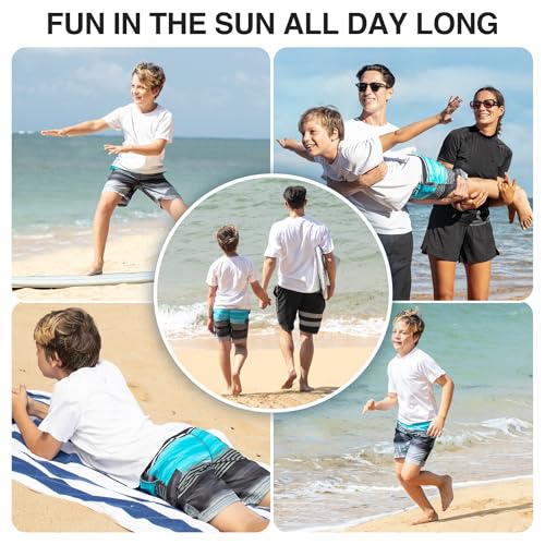 Image of Kanu Surf Boys' Avalon Quick Dry UPF 50+ Beach Swim Trunk