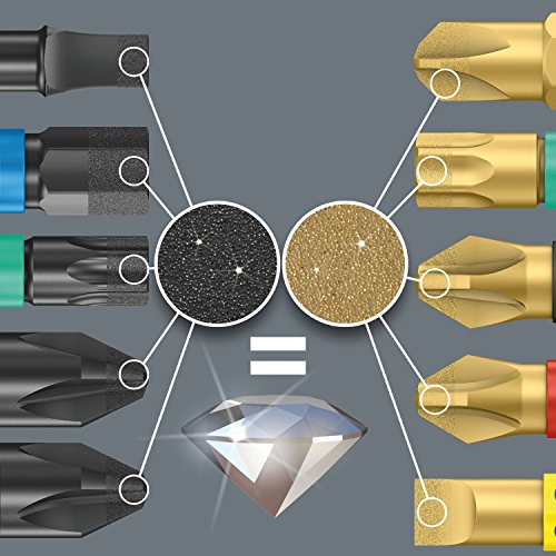 Wera 05073339001 2 x PZ 2 x 25 mm 855/1 SB PZ BDC Bits for Pozidriv Screws - Silver, Multi-colour - Image 4