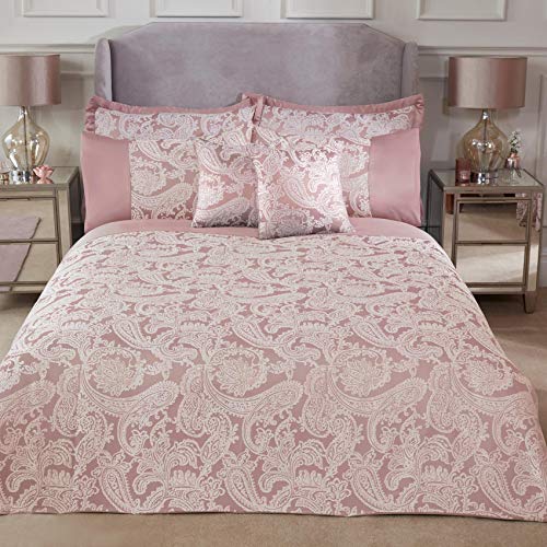 Emma Barclay Duchess Bettdecke für Kingsize-Bett, 100% Polyester, Blush Pink – Ansicht 1