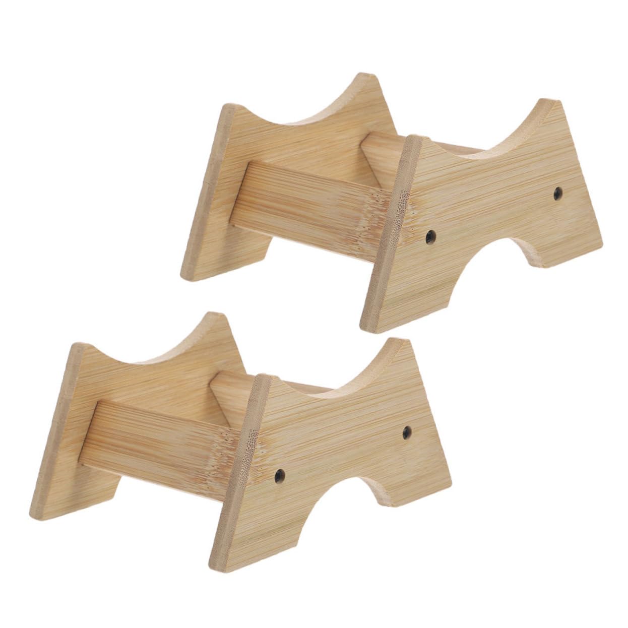 STOBAZA Support en Bois Support Stable Seau à Vin et Distributeur D'eau 2pcs pour Distributeur de Boissons pour Bars et Présentoirs de Comptoir