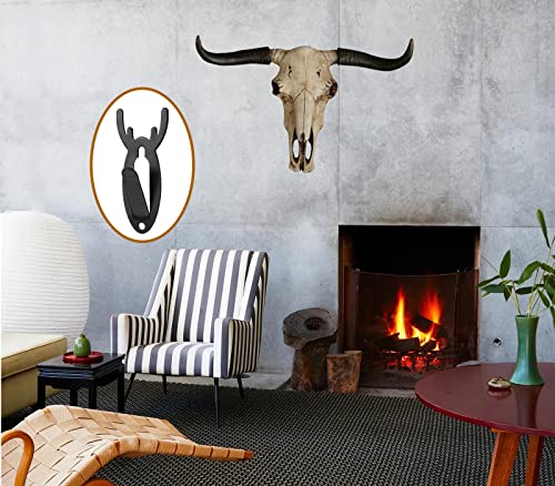 European Mount Skull Hanger 5 Skull Hooker Trophy Mounts Perfect Kit For Hanging And Mounting Bear,Deer, Pronghorn, Smaller Skulls For Display #TOP4