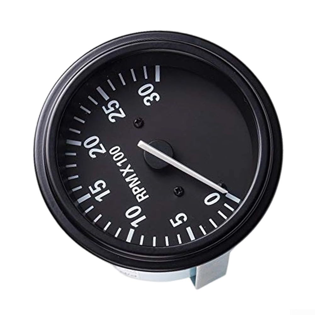 Tacómetro digital para motor diésel de 12 V y 24 V, medidor de RPM compatible con generador, herramienta de monitor precisa en tiempo real, carcasa robusta, fácil