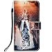 Produktbild Dclbo Hülle für Huawei P40 Lite E, Handyhülle PU Leder Handytasche Lederhülle Flip Case Wallet Cover Schutzhülle Magnet Brieftasche Klapphülle Schale Tasche für Huawei P40 Lite E - 4 Muster