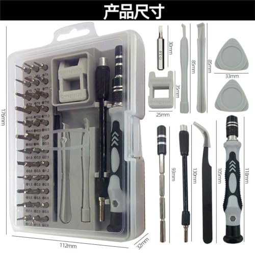 Outils polyvalents d'entretien et jeu de tournevis ménagers 45 en 1