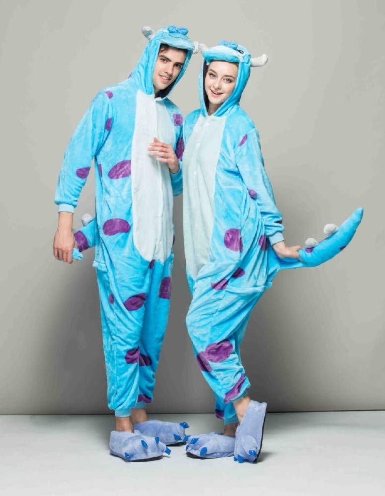 Costume de Carnaval, Halloween ou Pyjama Unisexe, Combinaison d'animal Multicolore Sul-XL