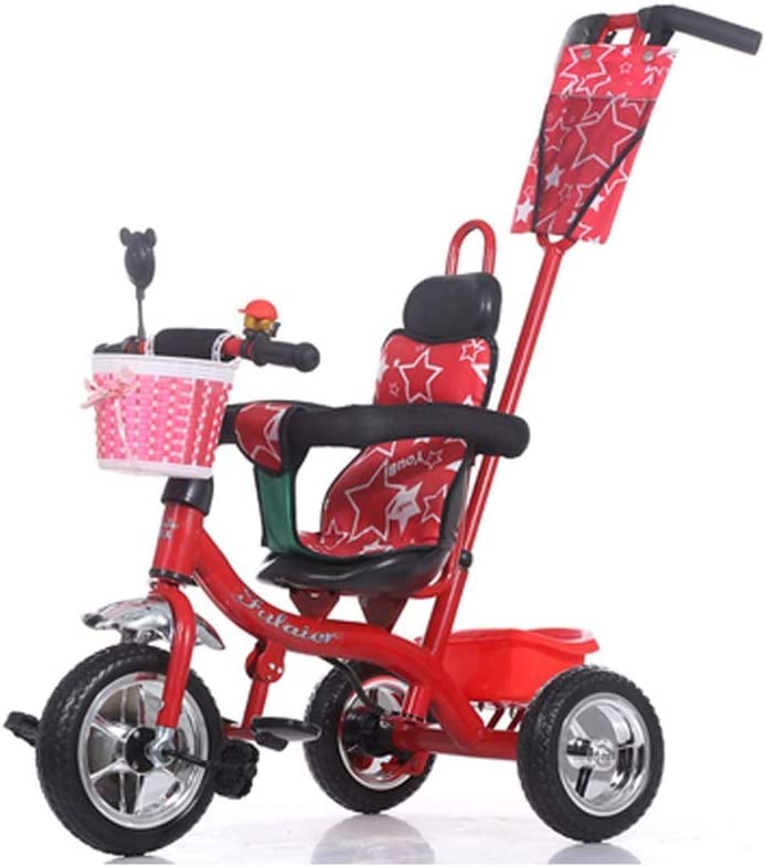 Buy Tricycle Toddler Tricycles Kids Trike Push Handle Removable