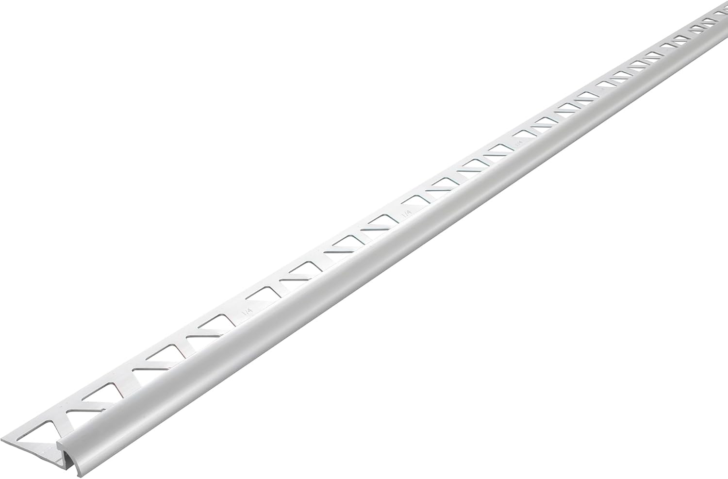 M-D Building Products 31894 1/4 in. x 96 in. Satin Clear Anodized Aluminum Bullnose