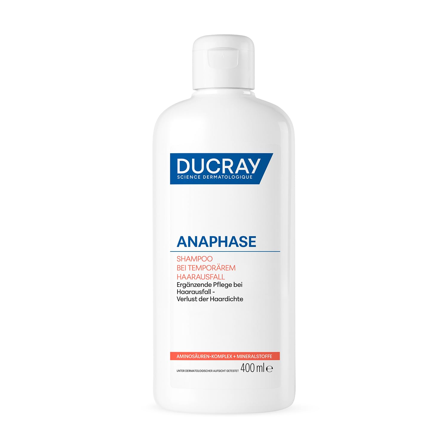 Ducray Anaphase Shampoo – Shampoo bei temporärem Haarausfall, 400 ml