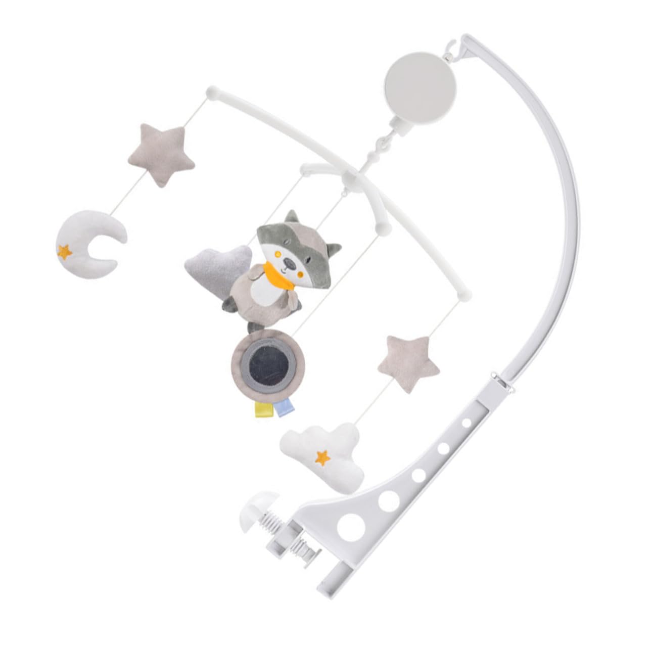 Carillon Musicale Rotante per Culla, Ornamento Cameretta | Plastica, Accessorio Appeso per Lettino, Regalo per Compleanno o Shower, per Ragazzo Ragazza