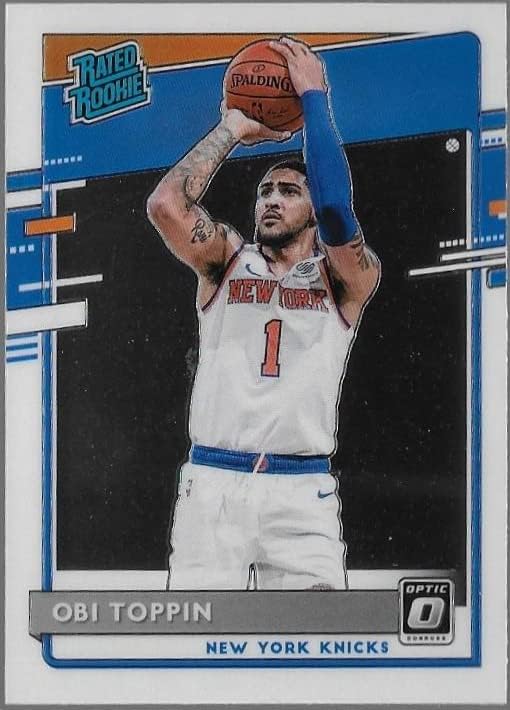 2020-21 Panini Donruss Optic Rated Rookie #158 Obi Toppin RC