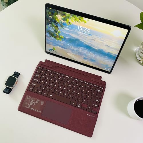 Teclado para Surface Pro 9 mobee soluciona la falta de touchpad y soporte estable 6