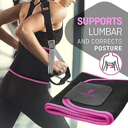 Perfotek Waist Trimmer Belt Arm And Thigh Sweat Wrap Tummy Toner With Sauna Suit Effect #TOP5