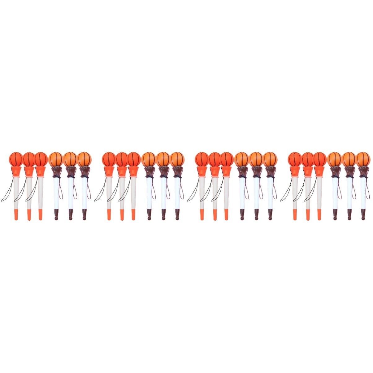NUOBESTY 4 Set Penna A Sfera Da Basket Penne Per Ragazzi Evidenziatori Cestino Sport Netball Pennagel Penne A Inchiostro Nero Per Donna Penne A Sfera Da Basket Plastica 6 Pezzi * 4