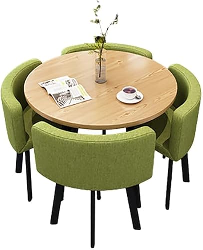 ダイニングテーブル 丸 ダイニングテーブルセットダイニングテーブルセット4人用会議テーブル おしゃれ ナチュラル リビング シンプル オフィス 商談ダイニングテーブル 椅子 5点セット 省スペース ダイニングセット 丸型 食卓セット 4人掛けダイニングテー