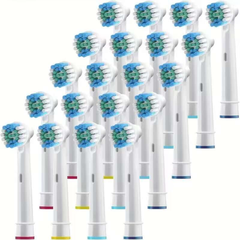 Cabezal de repuesto universal para cepillo de dientes eléctrico Oral B p2/4000/3757/d12/3766 (20 unidades)