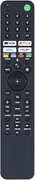 GHUST RMF-TX520U Voice Remote Control Replacement for Sony Smart TV KD-43X85J KD-50X85J KD-55X75K KD-55X79J KD-55X80CJ KD-55X85J KD-65X75K KD-65X80CJ KD-65X80J KD-65X85J XR-75X90CJ XR-75X90J XR-75X94J