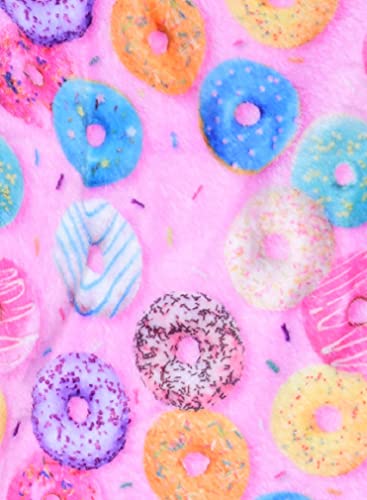 iscream Big Girls' Silky Soft Plush Spa Wrap for Home, Travel, Summer Camp - Bake Shop Collection2