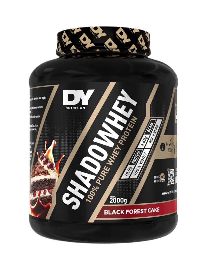 Dorian Yates ShadoWhey 100% Pure Whey Protein, Black Forest Cake - 2000g