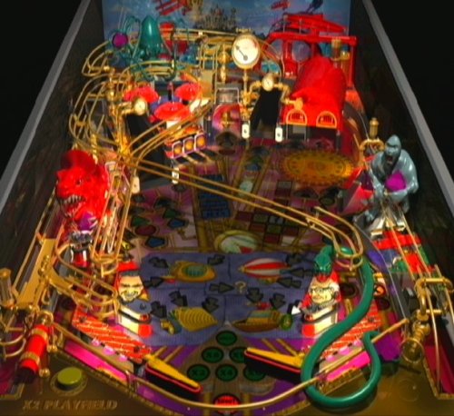 Jeux de flipper Ultimate Pro de table avec compteurs de points et effets sonores