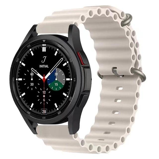 Dtron 22mm Silicone Smart Watch Replacement Band Universal Strap Compatible with Samsung Watch 3 45mm / Samsung Gear S3 Classic/Frontier/Huawei GT2 / Fossil Q(Only Straps)