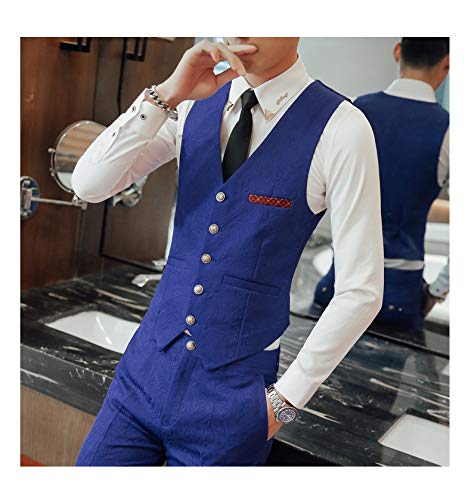Image of Men's 2 Pieces Tuxedos Notch Lapel Suit(Jacket + Pants)