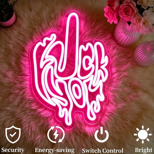 Image of Neon Sign Led Neon Lights Neon Signs for Wall Decor Light Up Sign for Birthday Party Club Gift