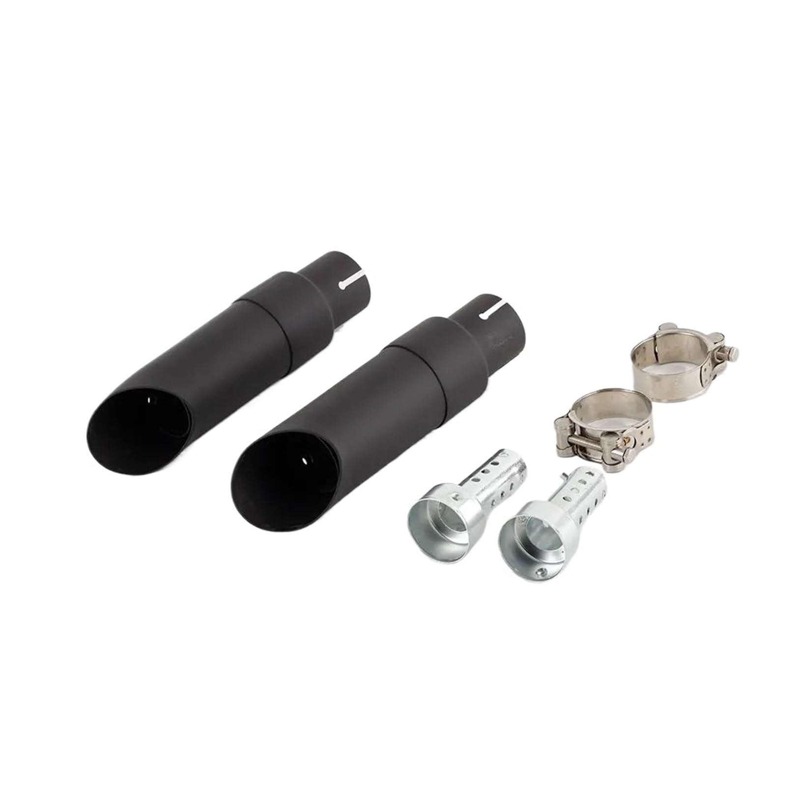 Terminale Scarico Moto PER Indian PER Scout PER Bobber PER Sixty 2015-2024 Silenziatore Di Scarico Corto Per Moto Slip-On Con DB Killer Scarico Moto Slip On(A)