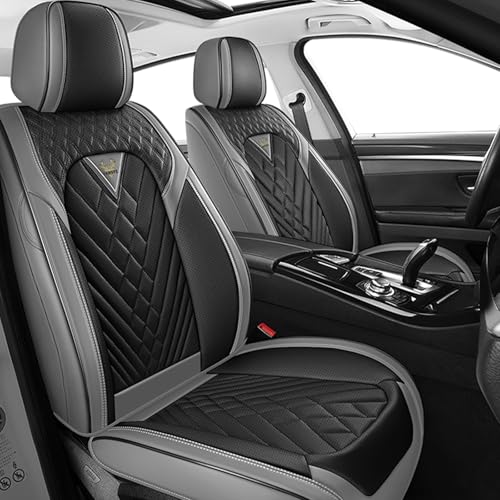 Image of Car Seat Covers for Chevy Bolt EV 2017-2026 Leather Front Seats
