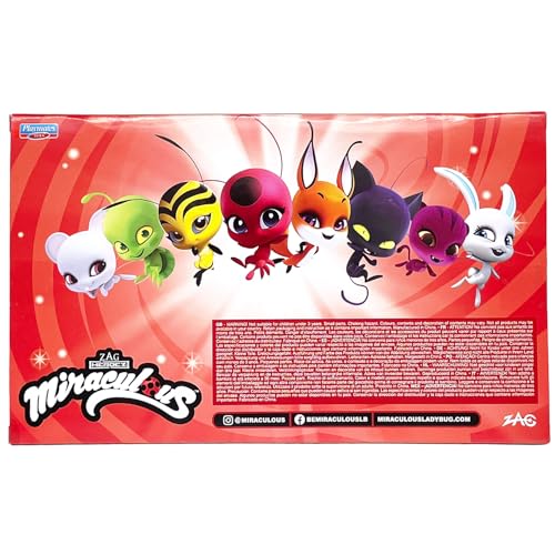 BANDAI Miraculous Pack de 8 kwamis – Collection de Mini Figurines Miraculous Coffret 8 Kwamis Figurines Petits Personnages Mignons Miraculous Ladybug Jouet Enfant et + P50532 - vue 2