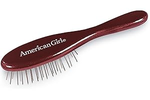 American Girl 18 Inch Doll Accessories Doll Brush with Sturdy Wooden Handle and Wire Bristles