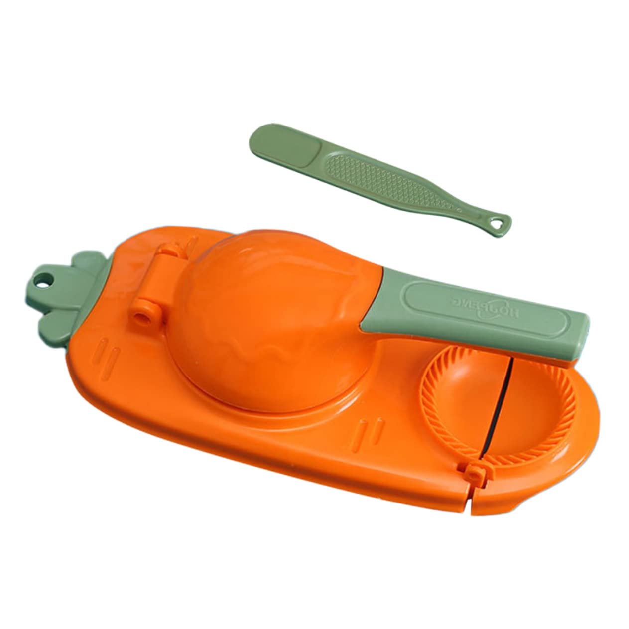 HOLIDYOYO Home Dumpling Skin Pressing Tool Double Head Dumpling Maker Portable Dough Presser Perfect for Empanadas and More