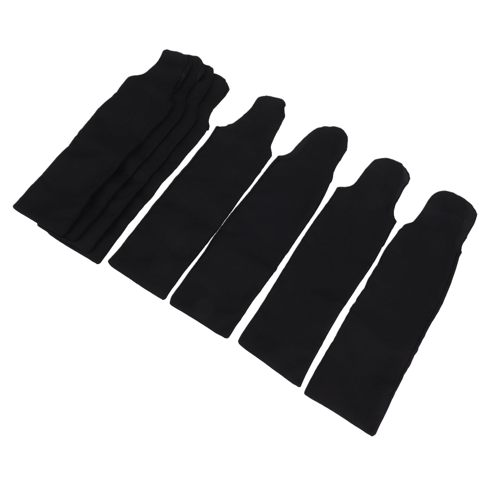 Confezione da 6 Protezioni per Criniera di Cavallo, Realizzate a Mano in Nylon, per Proteggere da, Sole e Fango. Tessuto Lavabile e Cinghie Regolabili.