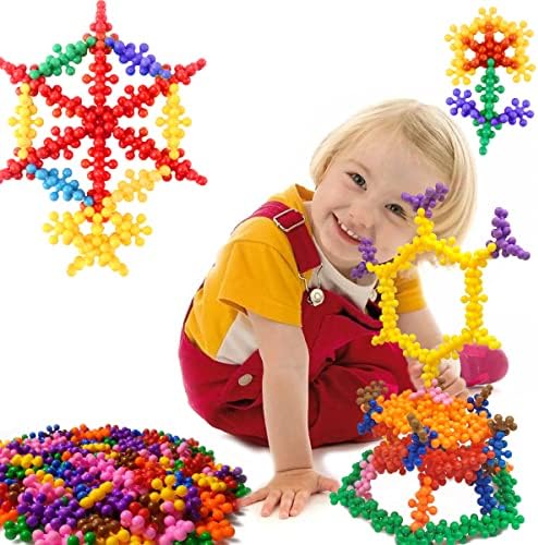 CAPT.GOOSE Interlocking Kids Building Blocks, 200 Pcs Set, Interactive Early Learning Toys for Kids, Preschool Toys for Toddlers, Stem Kid Toys for 3+ Year Old Boys and Girls