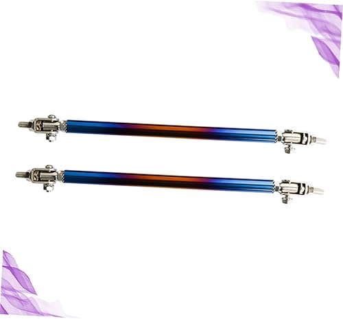 Miniatura 3 de CIYODO 1 par de barras de tensión parachoques soporte poste difusor trasero coche estabilizador puntal barra de parachoques barras de soporte