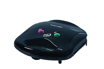 DX 800-Watt Sandwich Toaster (Black)